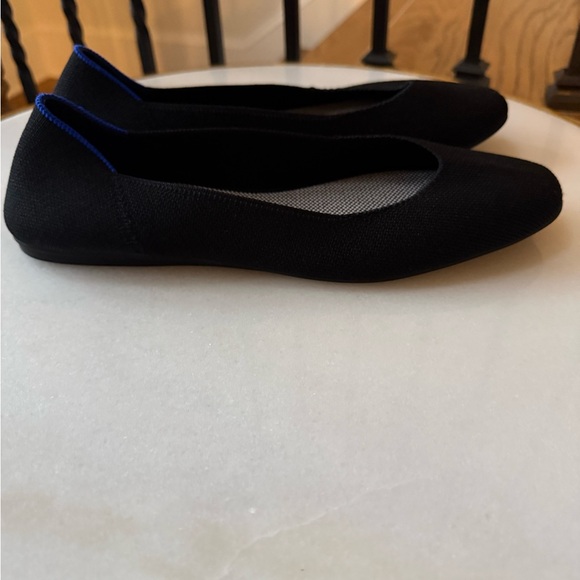 Rothy’s Black Round Toe Flats Sz 10 - Picture 5 of 9